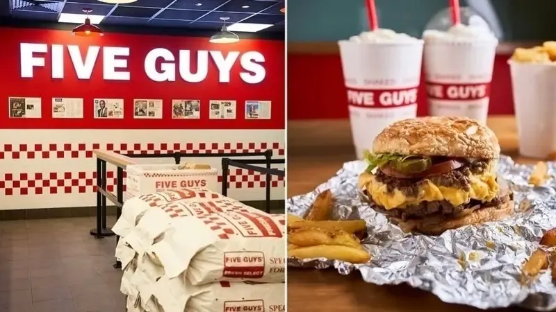 Five Guys Burger Preise