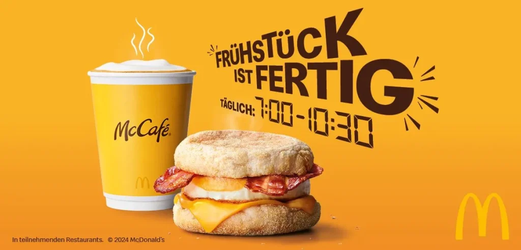 McDonalds Frühstück