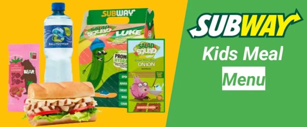 Subway Kids'Pak™ Preise