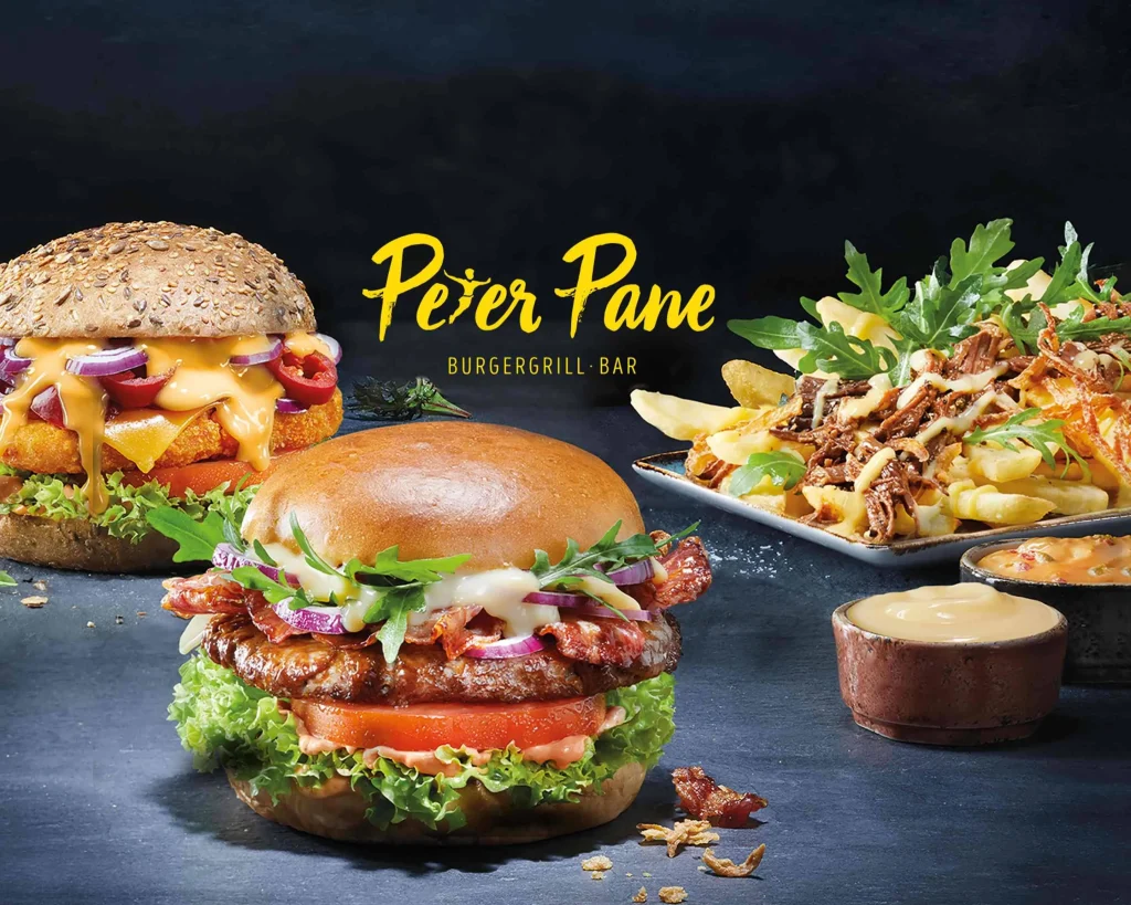 Peter Pane Speisekarte - Burger Preise