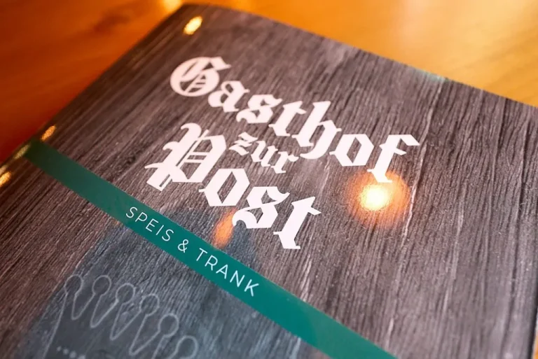 Gasthof Zur Post Speisekarte