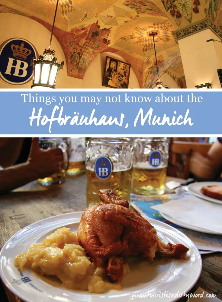 Hofbräuhaus München Speisekarte