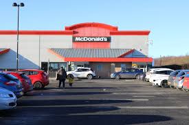 Stevenston Scotland Hawkhill Retail Park McDonalds