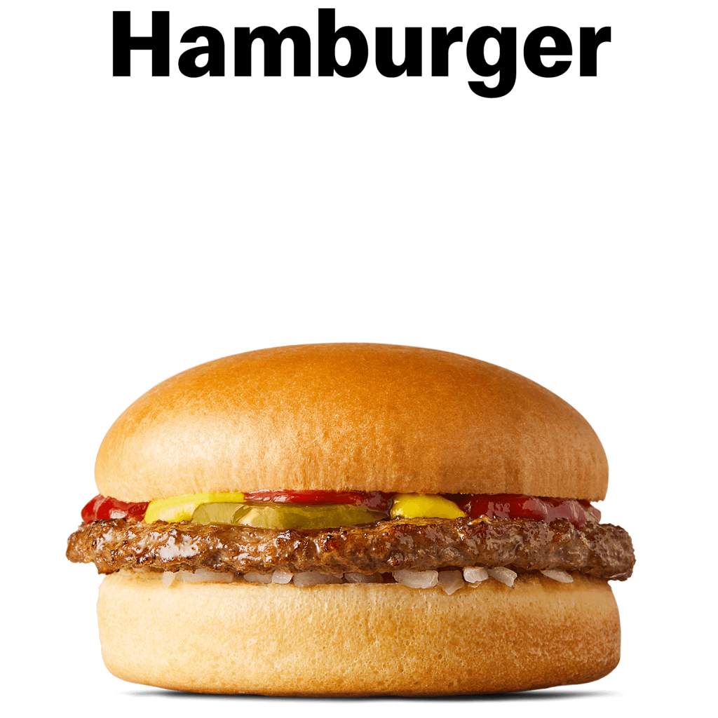 Calories Of A McDonald's Hamburger